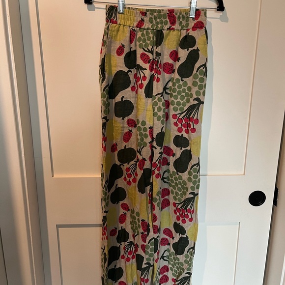 Marimekko Kukkinut Linen Trousers Sz:XS - Picture 4 of 4